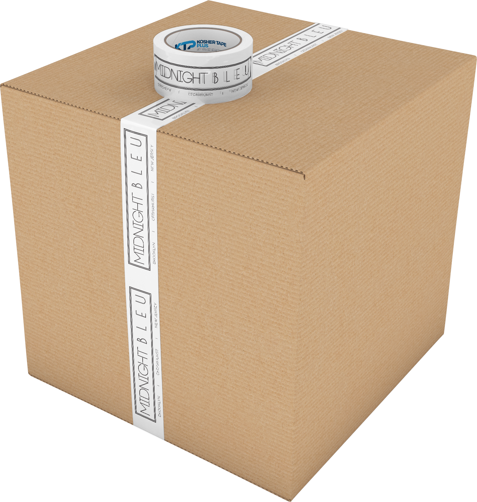 Printed polypropylene packing tape
