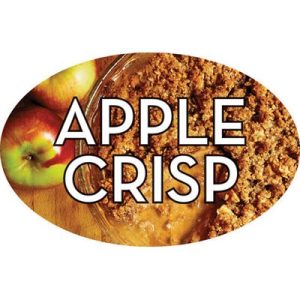 Apple Crisp Labels