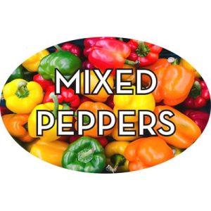 Mixed Peppers Labels