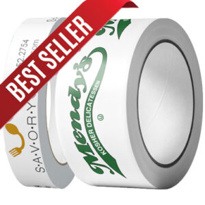 1" roll and 2" roll of economy polypropylene tape