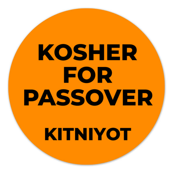 kosher for passover kitniyot stickers