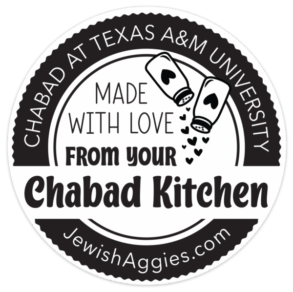 Custom Printed "Chabad Kitchen"  Stickers With Your Name - Image 6