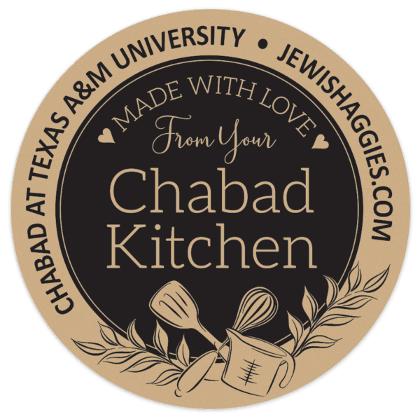 Custom Printed "Chabad Kitchen"  Stickers With Your Name - Image 9
